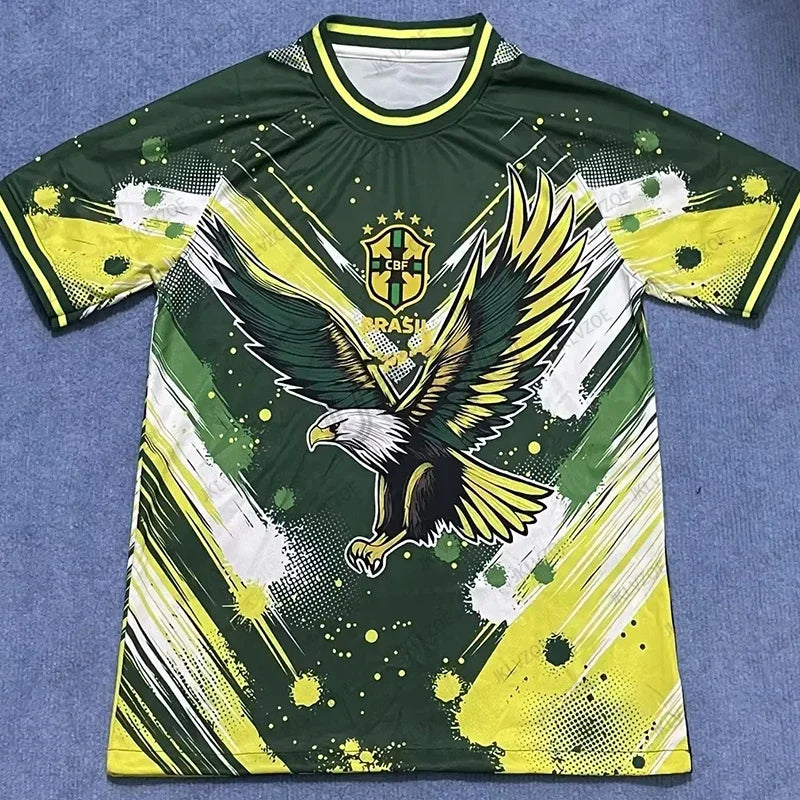 Camisa Brasil 2025 – City and Animal Edition - Manga Curta