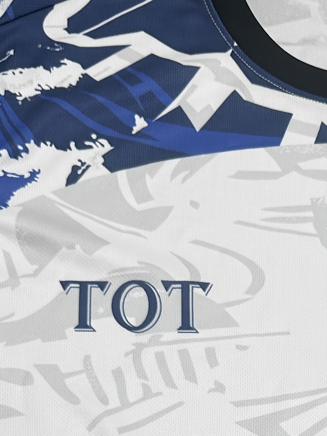Camiseta Spurs TOT Performance Training Jersey – White & Blue Edition