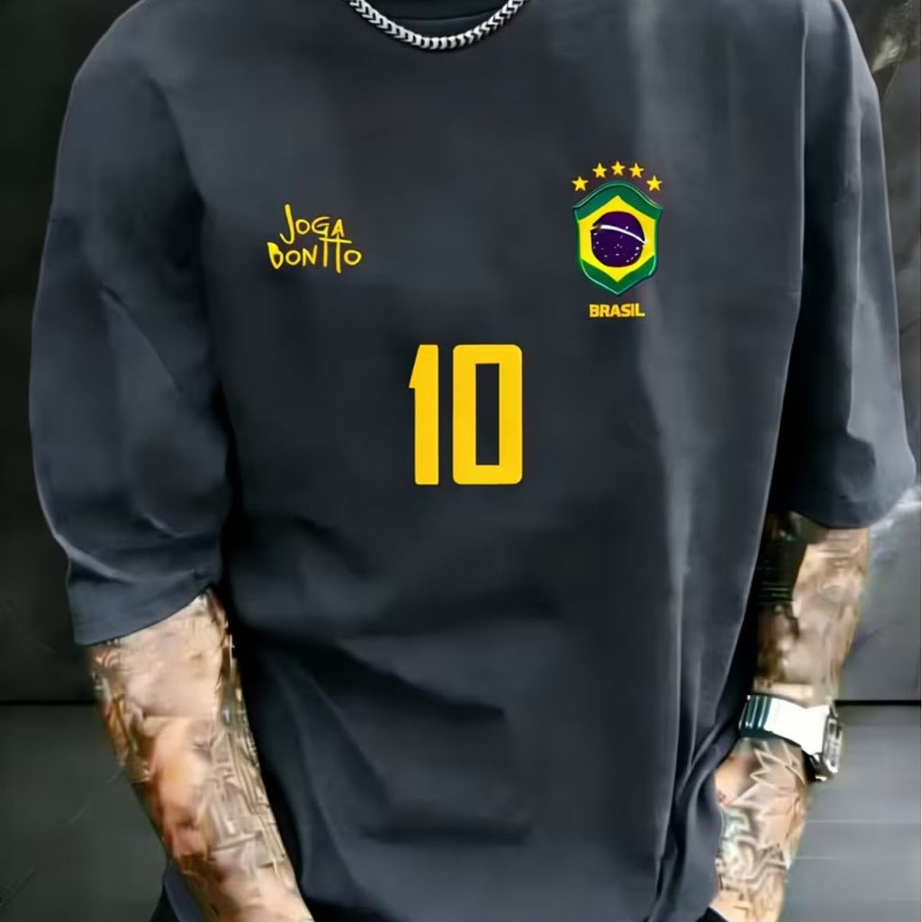 Joga Bonito Street Shirt – Premium Fit Camisa 10