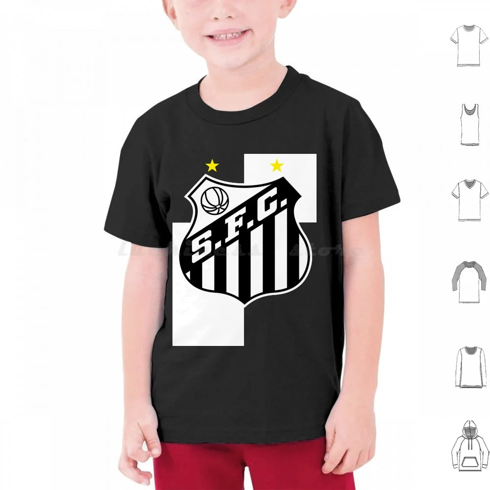 Camiseta Santos FC Style T-Shirt - Algodão
