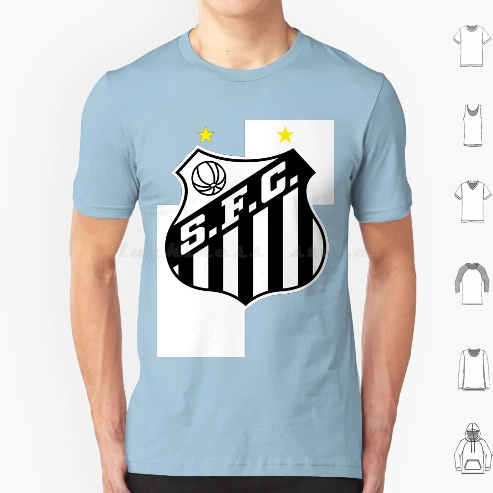 Camiseta Santos FC Style T-Shirt - Algodão