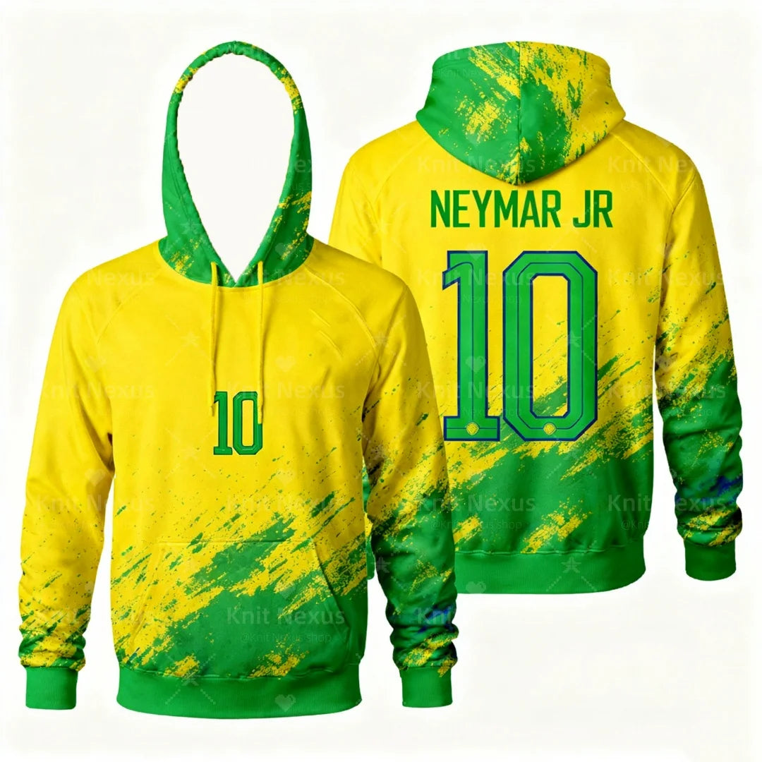Moletom Brasil Neymar nº10 – Linha Premium
