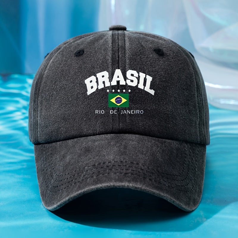 Brasil Rio Dad Hat - Adjustable Baseball Cap/Boné