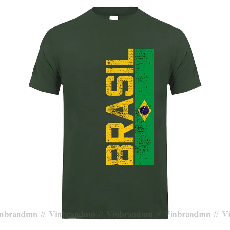 Camiseta Brasil Flag – Bandeira & Orgulho Nacional