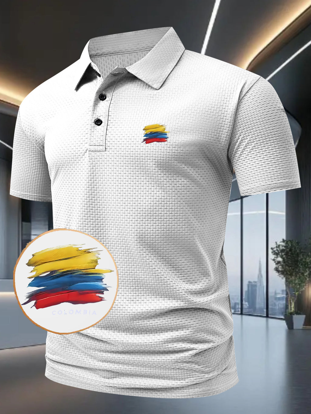 Colombia Premium Summer Polo – Modern & Casual