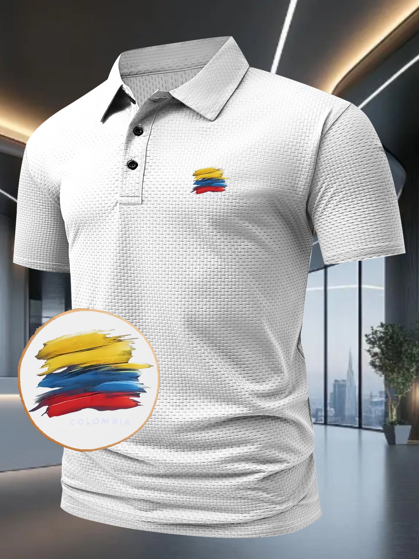 Colombia Premium Summer Polo – Modern & Casual