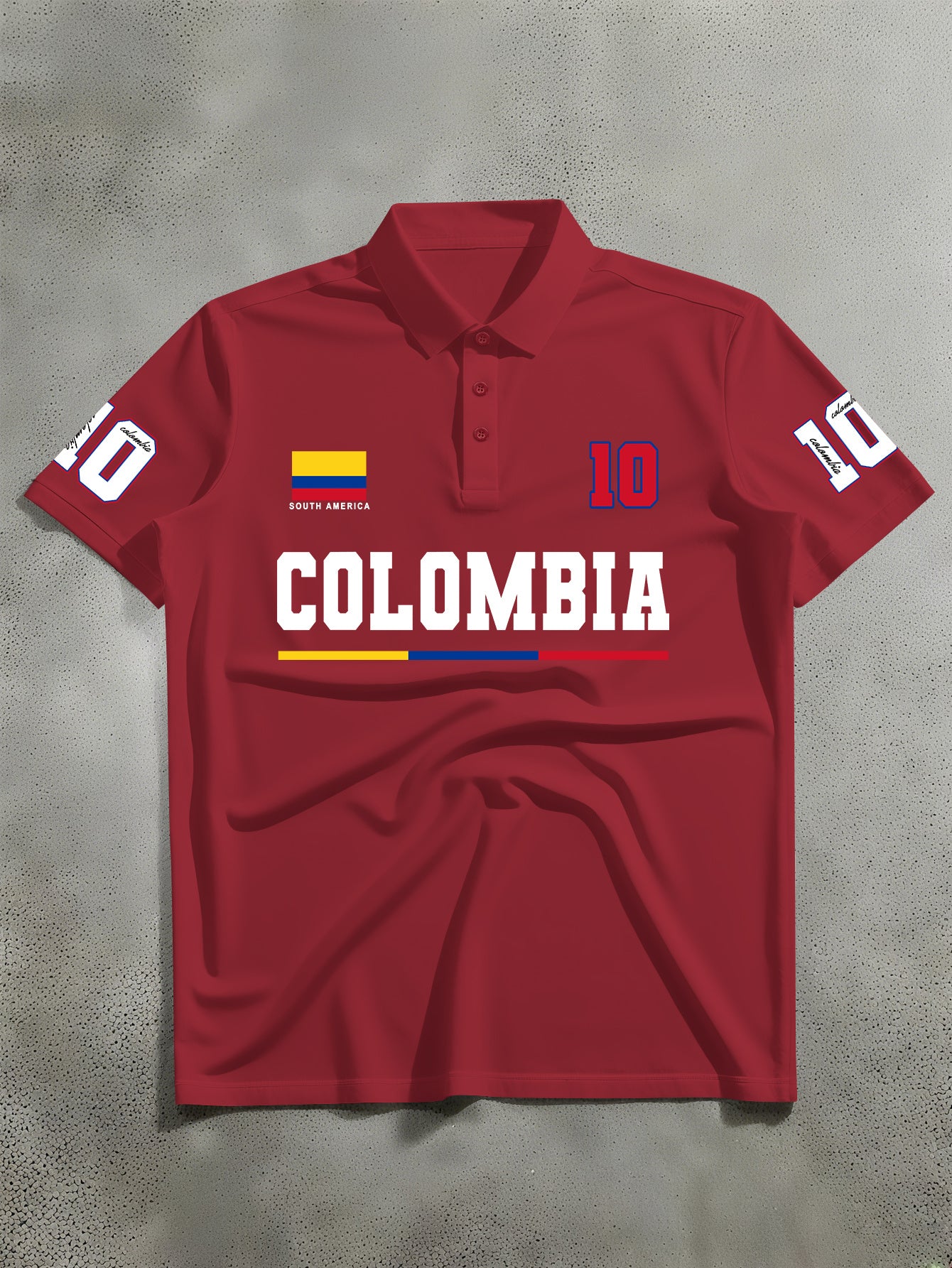 Colombia Retro Polo – Número 10 Edition