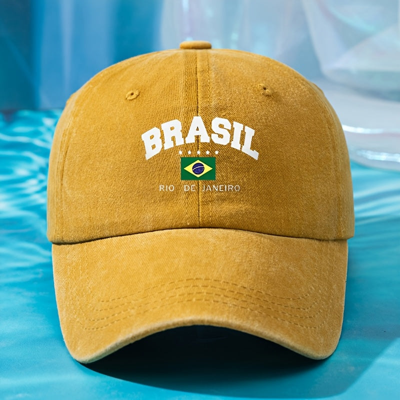 Brasil Rio Dad Hat - Adjustable Baseball Cap/Boné