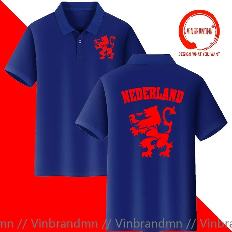 Netherlands Polo Shirt Dutch Lion