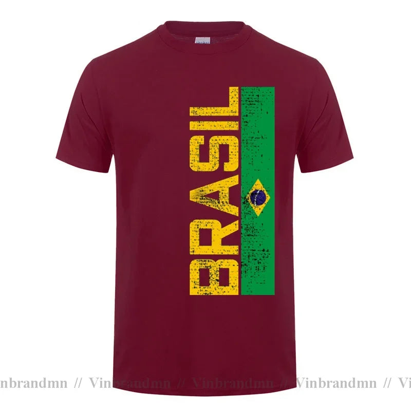 Camiseta Brasil Flag – Bandeira & Orgulho Nacional
