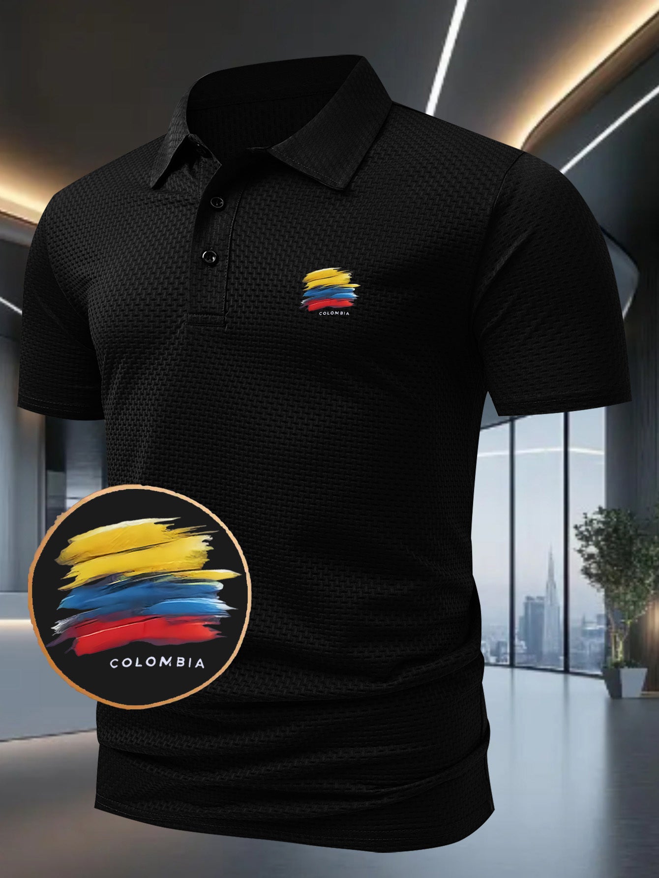 Colombia Premium Summer Polo – Modern & Casual