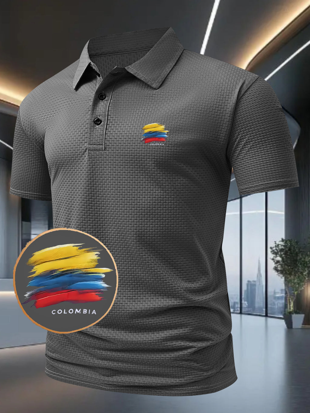 Colombia Premium Summer Polo – Modern & Casual