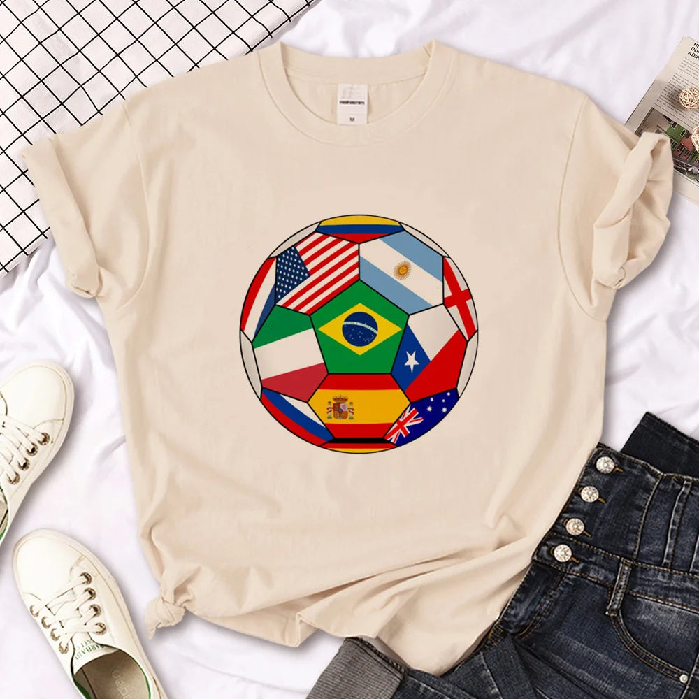 Brasilidade Collection - Brazil tshirt women harajuku clothing