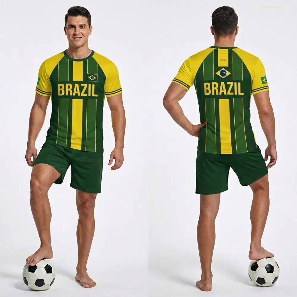 Camisa Brasil Treino Pro – Modelo 2026