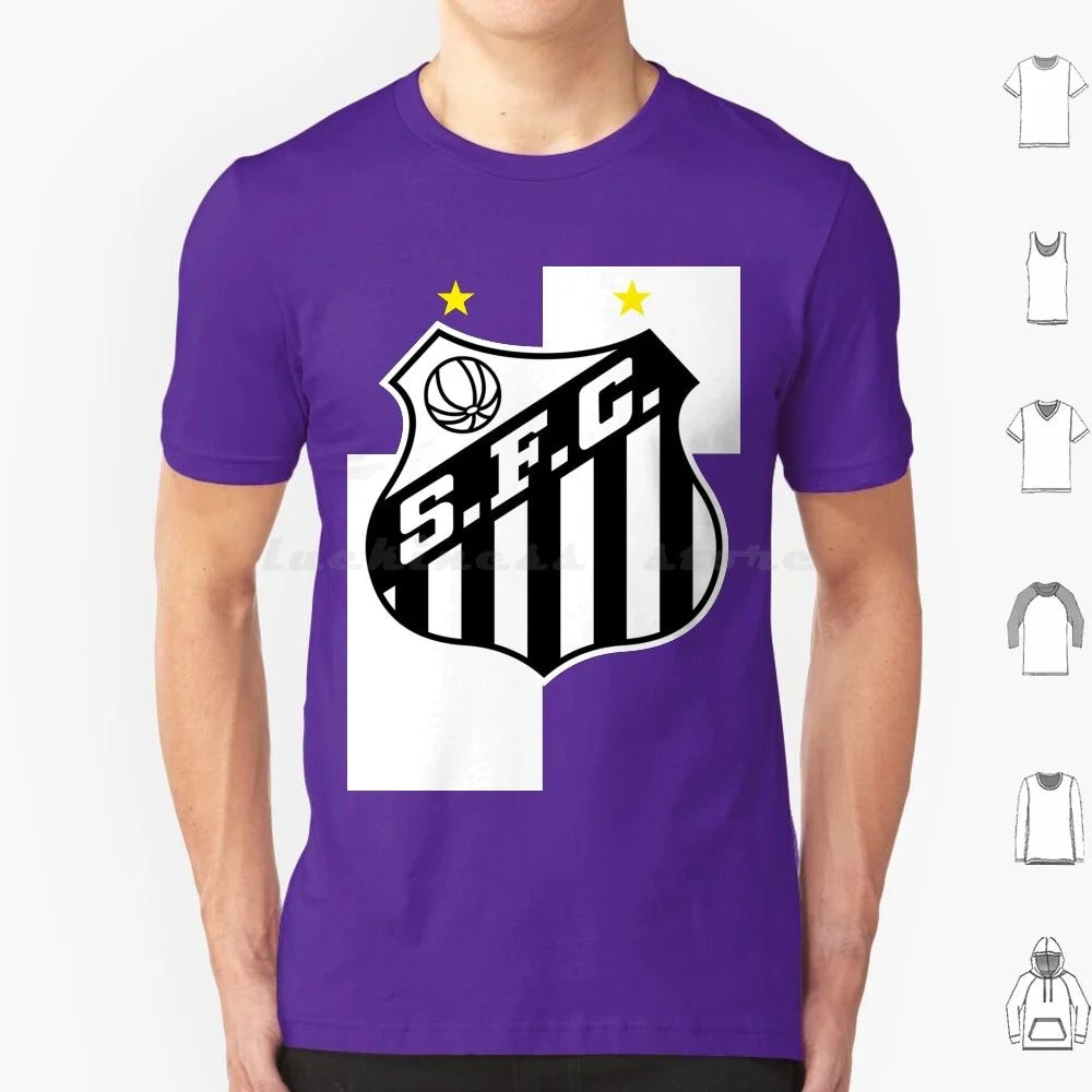 Camiseta Santos FC Style T-Shirt - Algodão
