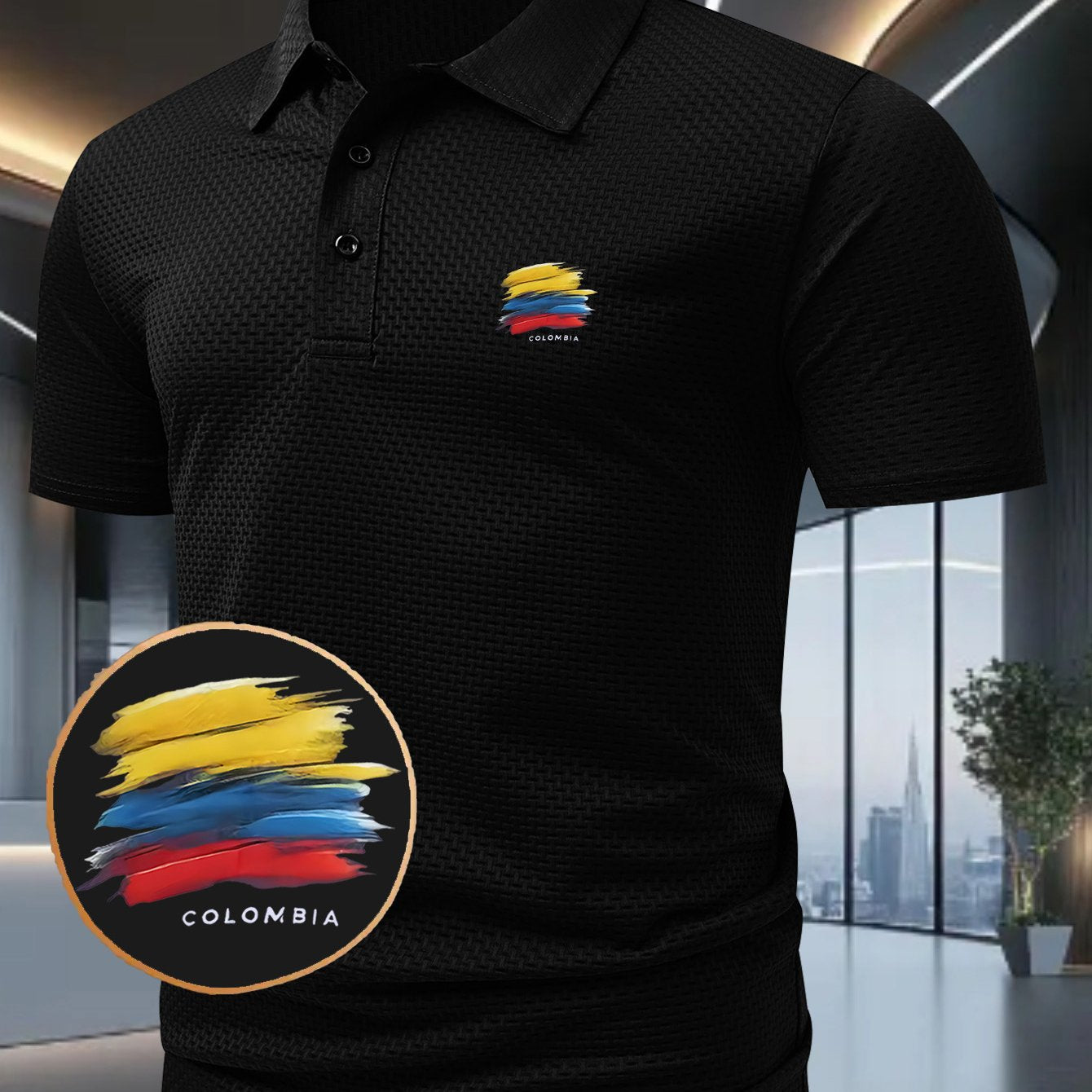 Colombia Premium Summer Polo – Modern & Casual