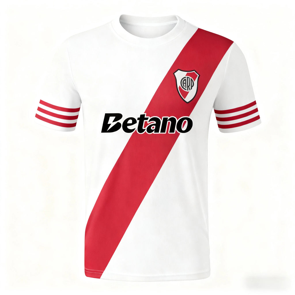 Camisa River Plate Football Training Jersey Fan Edition