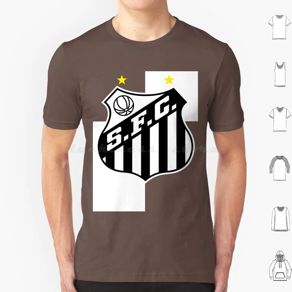 Camiseta Santos FC Style T-Shirt - Algodão