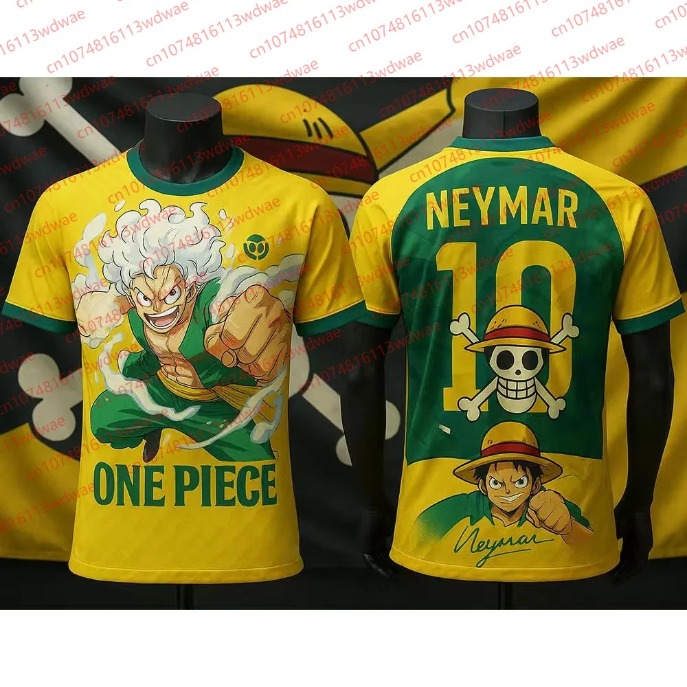 Camisa Anime Brasil – One Piece Special Edition Neymar#10