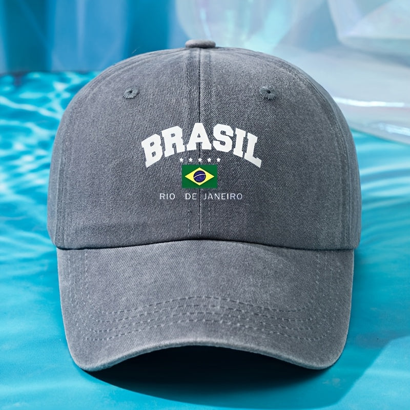 Brasil Rio Dad Hat - Adjustable Baseball Cap/Boné