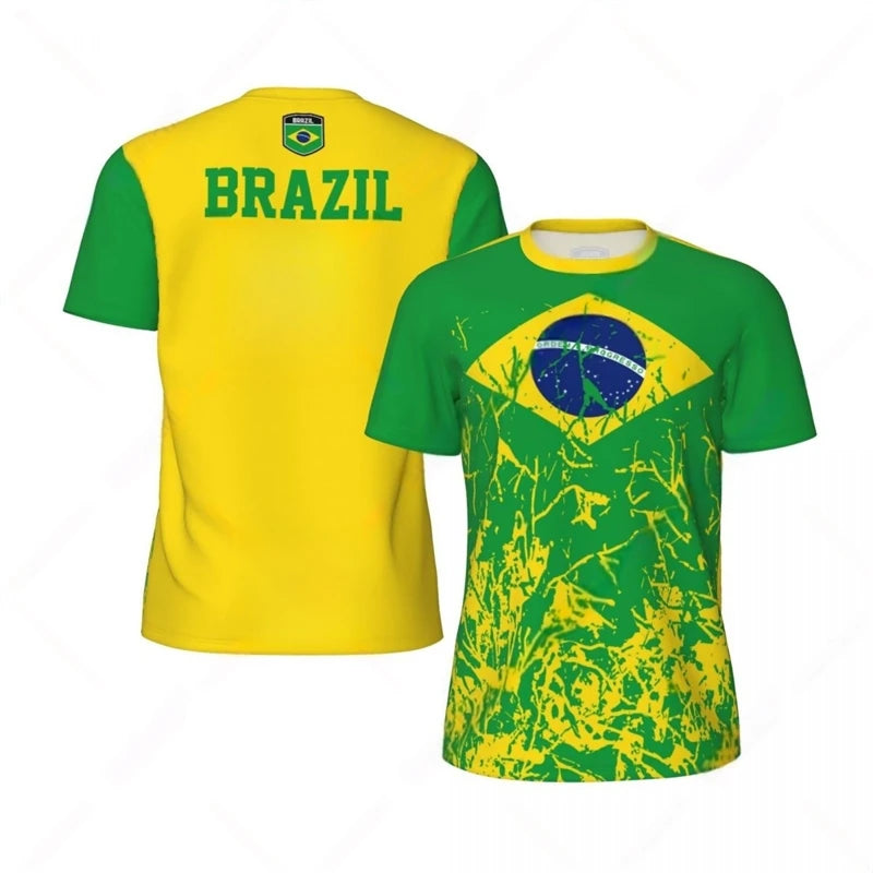 Camiseta Brasil Orgulho Nacional – Moda Casual