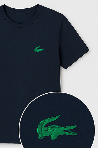 Camiseta Lacoste Azul Marinho