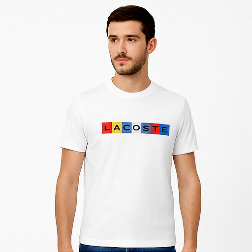 Camiseta Lacoste Branco